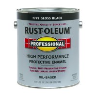 (image for) Rust-Oleum Professional Indoor and Outdoor Gloss Black Oil-Based