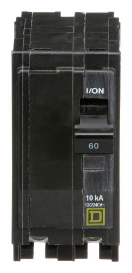(image for) QO 60 amps Plug In 2-Pole Circuit Breaker