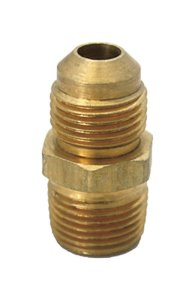 (image for) 3/8 in. Flare x 1/2 in. Dia. Male Brass Adapter