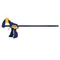 (image for) Irwin Quick-Grip 12 in. X 2-7/16 in. D Bar Clamp 100 lb