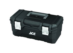 (image for) 16 in. Plastic Tool Box 9.25 in. W x 10.5 in. H Black