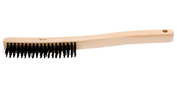 (image for) Forney 13-3/4 in. L X 2.25 in. W Scratch Brush Wood 1 pc