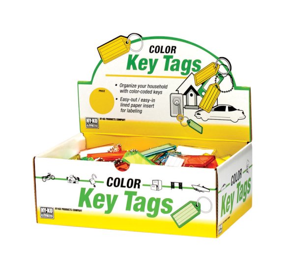 (image for) KEY TAG ID W/CHAIN ASST