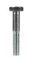 (image for) 1/4 in. Dia. x 1-1/2 in. L Zinc Plated Steel Hex Bolt 10