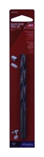 (image for) 3/8 in. x 5 in. L High Speed Steel Drill Bit 1 pc.