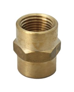 (image for) 1/2 in. FPT x 1/8 in. Dia. FPT Brass Reducing Coupling