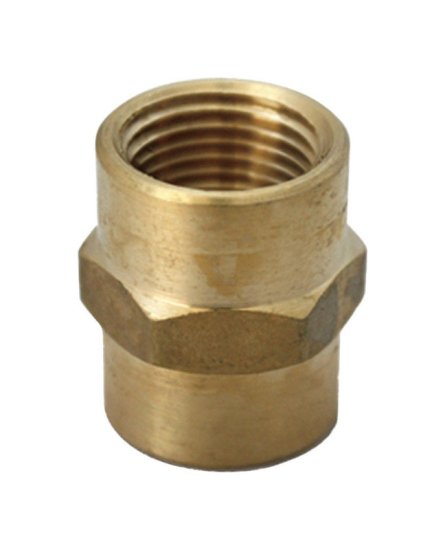 (image for) 1/2 in. FPT x 1/8 in. Dia. FPT Brass Reducing Coupling