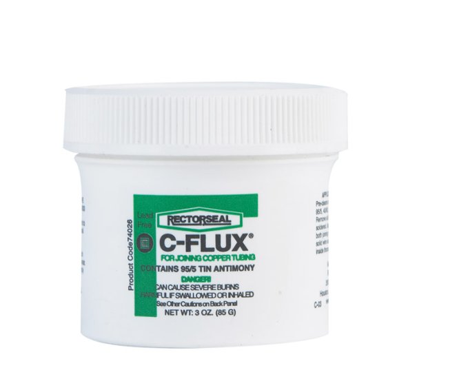(image for) 3 oz. Lead-Free Soldering Flux Tin/Antimony 1 pc.