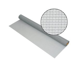 (image for) 30 in. W x 100 ft. L Silver Gray Fiberglass Screen C