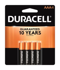 (image for) AAA Alkaline Batteries 4 pk Carded