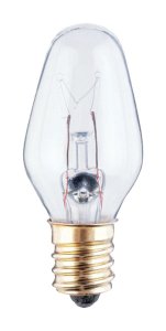 (image for) 4 watts C7 Speciality Incandescent Bulb E12 (Candel