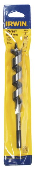 (image for) 13/16 in. Dia. x 7.5 in. L Auger Bit Carbon Steel 1 pc.