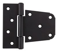 (image for) 4.63 in. L Gloss Steel Gate Hinge 1 pk
