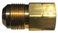 (image for) 15/16 in. Flare x 1/2 in. Dia. Female Brass Connector
