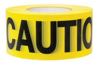 (image for) 1000 ft. L x 3 in. W Plastic Caution Barricade Tape