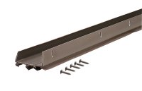 (image for) Brown Vinyl Door Set Seal For U-shaped 36 in. L x 1-3/4 in.