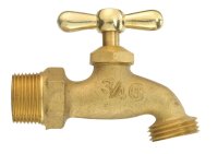 (image for) Brass Hose Bibb 3/4 MPT