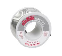 (image for) Alpha Fry 8 oz Lead-Free Solid Wire Solder 0.125 in. D Silver-Be
