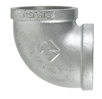 (image for) 3 in. FPT x 3 in. Dia. FPT Galvanized Malleable Iron