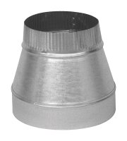 (image for) 6 in. Dia. x 5 in. Dia. Galvanized Steel Furnace Pipe R