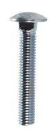 (image for) 1/2 in. Dia. x 3 in. L Zinc-Plated Steel Carriage Bolt 2