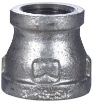 (image for) 3/8 in. FPT x 1/8 in. Dia. FPT Galvanized Malleable