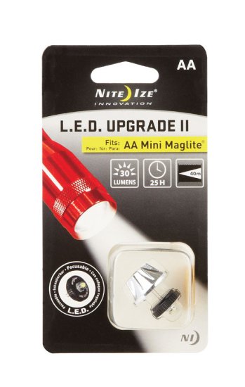 (image for) LED Upgrade II LED Flashlight Bulb Pin/Plug-In Base