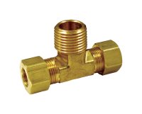(image for) 3/8 in. Compression x 1/4 in. Dia. Compression Brass Reducin