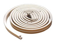 (image for) White Rubber Weatherstrip For Doors and Wi