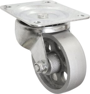 (image for) 4 in. Dia. Swivel Cast Iron Caster 500 lb. 1 pk