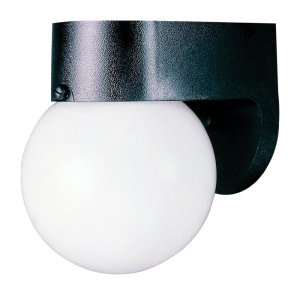 (image for) Gloss Black Switch Incandescent Light Fixture