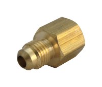 (image for) 1/4 in. Flare x 1/4 in. Dia. FPT Brass Adapter