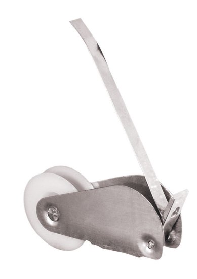 (image for) 1 in. Dia. x 1/4 in. L Nylon/Steel Spring Tension Rol