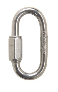 (image for) Polished Stainless Steel Quick Link 660 lb. 2 in.