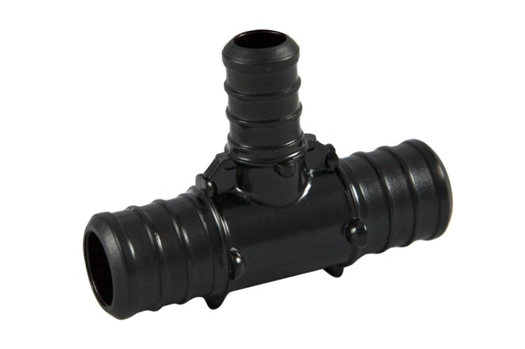 (image for) 1/2 in. PEX x 3/4 in. Dia. PEX Plastic Reducing Tee