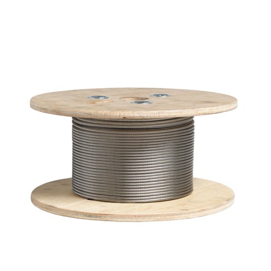 (image for) Deckorators 1/8 in. W X 100 ft. L Stainless Steel Cable