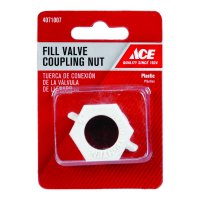 (image for) Fill Valve Coupling Nut White Plastic