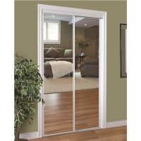 (image for) 230 SERIES FRAMED MIRROR BYPASS DOOR, WHI