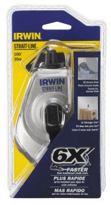 (image for) Strait-Line Gray Chalk Line Reel 100 ft.