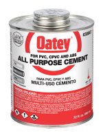 (image for) Clear All-Purpose Cement For CPVC/PVC 32 oz.