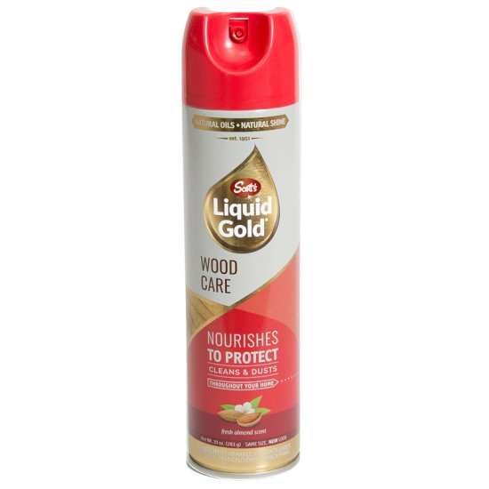 (image for) Liquid Gold Almond Scent Wood Cleaner and Preservative 10