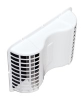 (image for) White Plastic Eave Vent