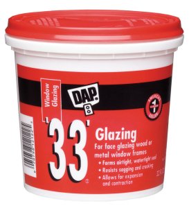 (image for) White Glazing Compound 1 qt.