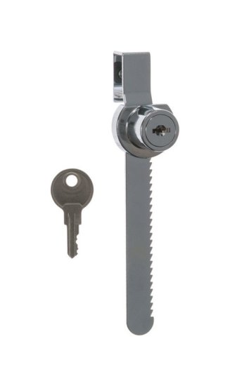 (image for) Chrome Metallic Steel Cabinet/Drawer Lock