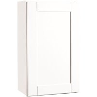 (image for) Shaker Satin White Assembled Wall Cabinet 18 x 30 x 12