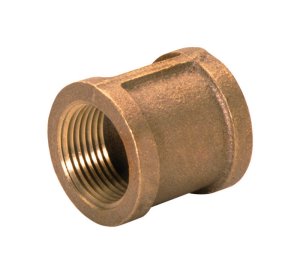 (image for) 2 in. Female x 2 in. Dia. FPT Brass Coupling