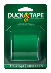 (image for) 1.88 in. W x 5 yd. L Green Solid Duct Tape