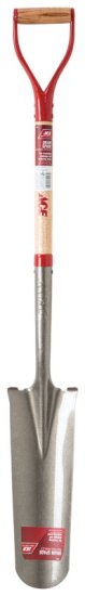 (image for) Steel 6 in. W x 47 in. L Drain Spade Wood