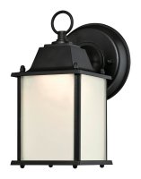 (image for) Black Textured Switch LED Lantern Fixture