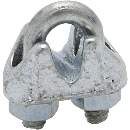 (image for) National Hardware Zinc-Plated Steel Wire Cable Clamp